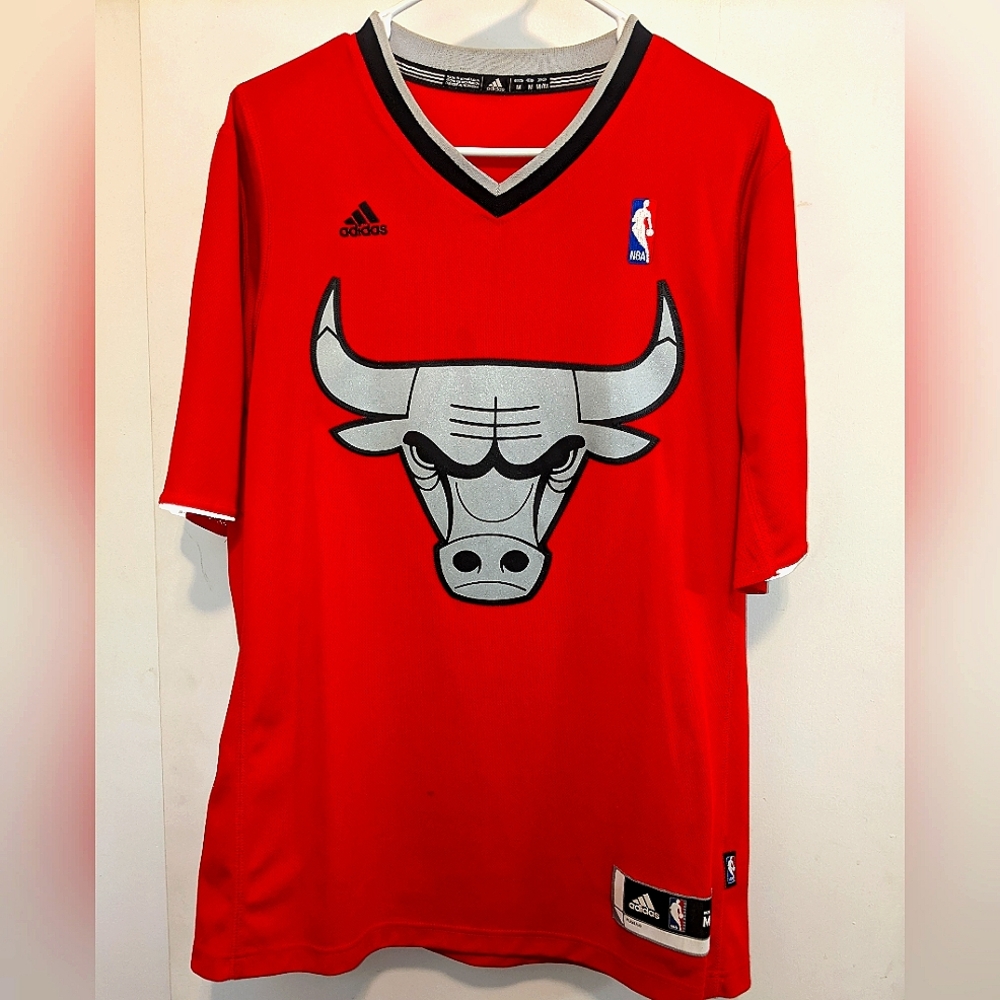 Chicago Bulls Noah NBA Authentic Swingman Christmas Jersey